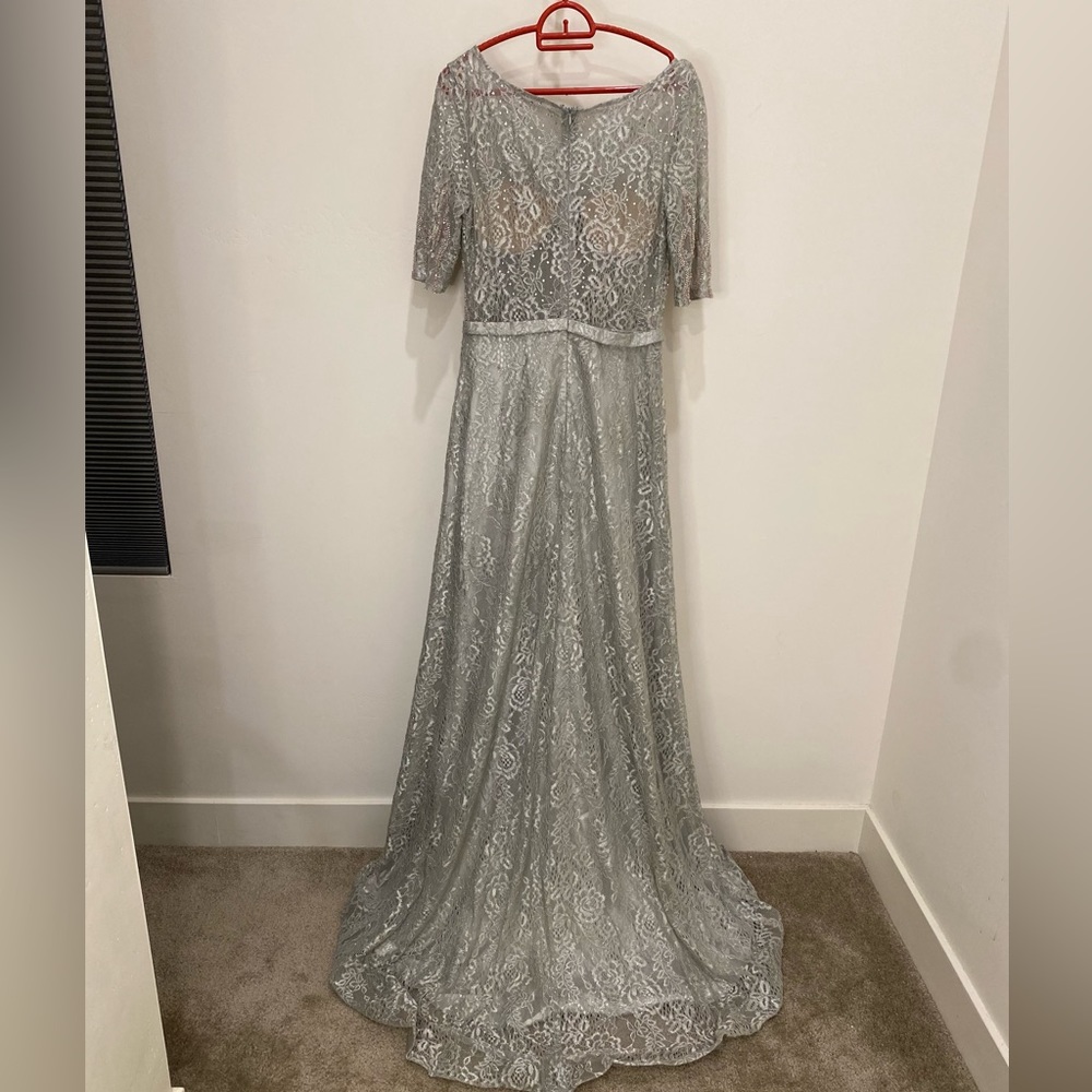 Lace flare silhouette